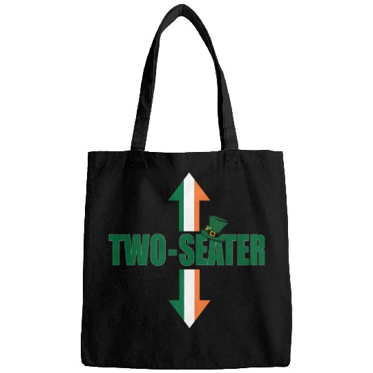 Irish Flag Two Seater Party-Trashy Humor Bags