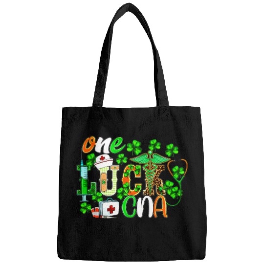 St Patrick'S Day One Lucky Cna Leopard Bags