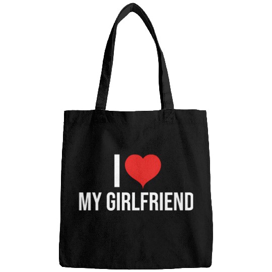 I Love My Girlfriend Bags