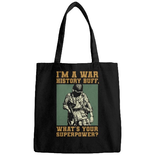 War History Buff - WW2 Enthusiast Bags