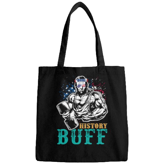 History Buff Independence Day Lincoln Patriot USA Bags