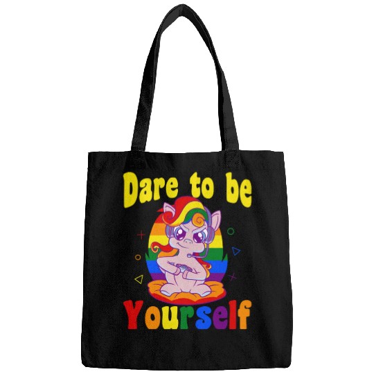 Dare to be Gaymer Lesbian Girl Gamer gift Bags