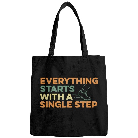 Everything Starts With Small Step Bags