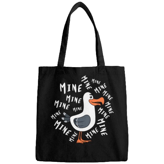 Mine Mine Mine Seagull Bird Beach Chicken Bags
