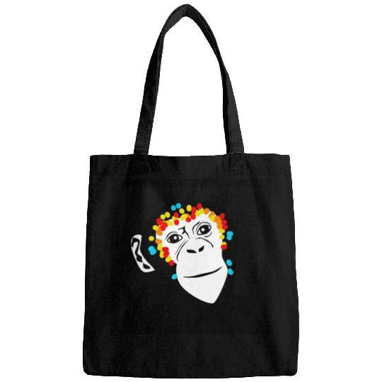 Monkey Face Monkey Monkey Bags