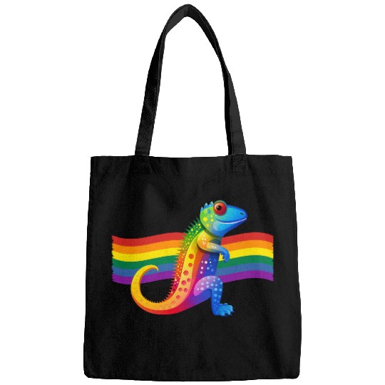 Gay Pride Gecko Bags