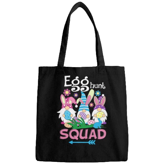 Egg Hunt Squad green Bags