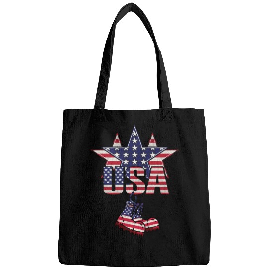 God bless America the land of the free Bags