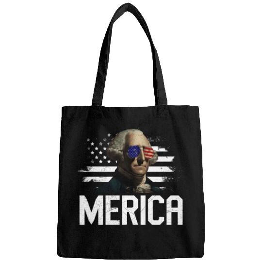 Merica George Washington Independence Day Bags