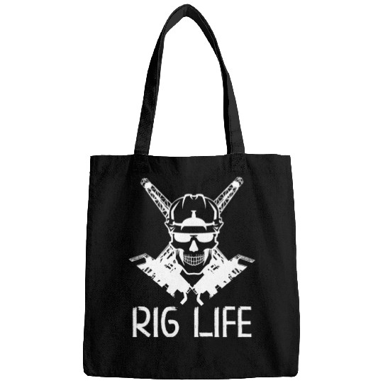 Oilfield Wife Roughneck Oil Drilling Frac crew Bags
