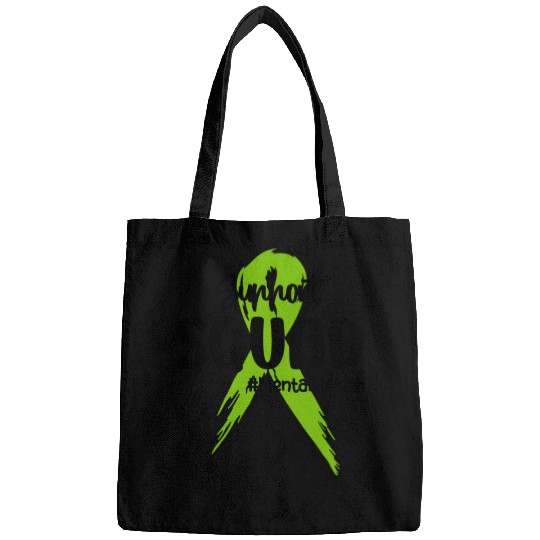 Support Squad Mental Health Awareness Lime Green Bags