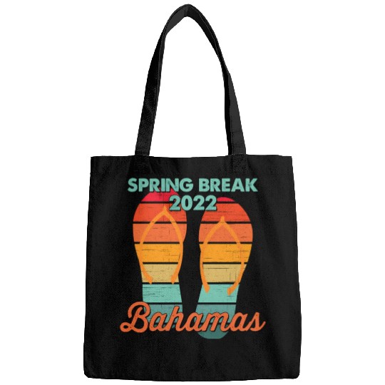Spring Break Bahamas Beach 2022 Flip Flops Bags
