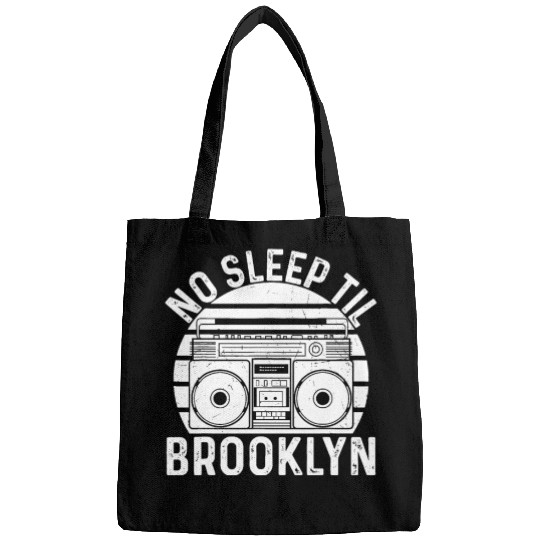Cool Retro No Sleep Til Brooklyn, Old School Porta Bags