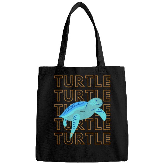 Sea Turtle Doodle Bags
