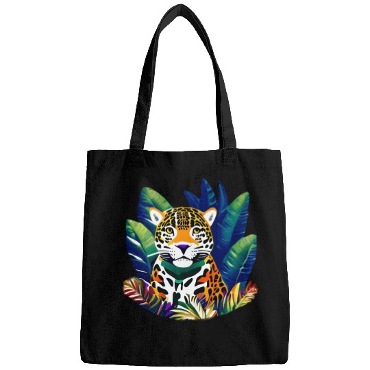 Jaguar in the Tropics Bags