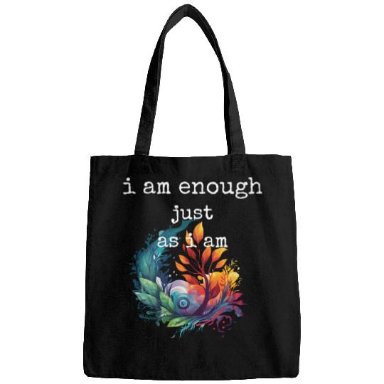 I am Enough just as I am Bags