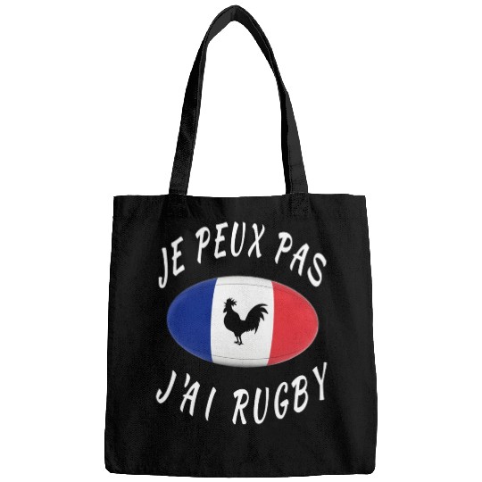 Je Peux Pas J ai Rugby France Rugby Cadeau Bags