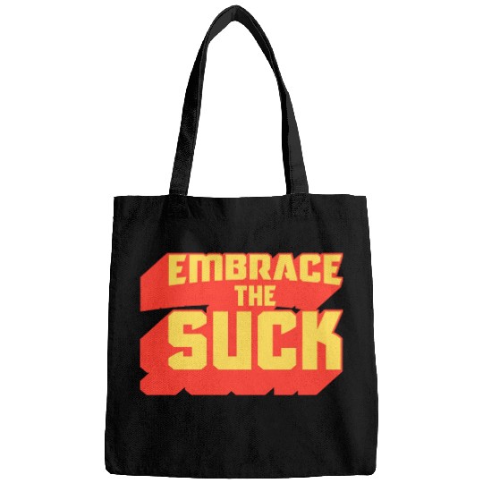Embrace The Suck Acdefgh Bags