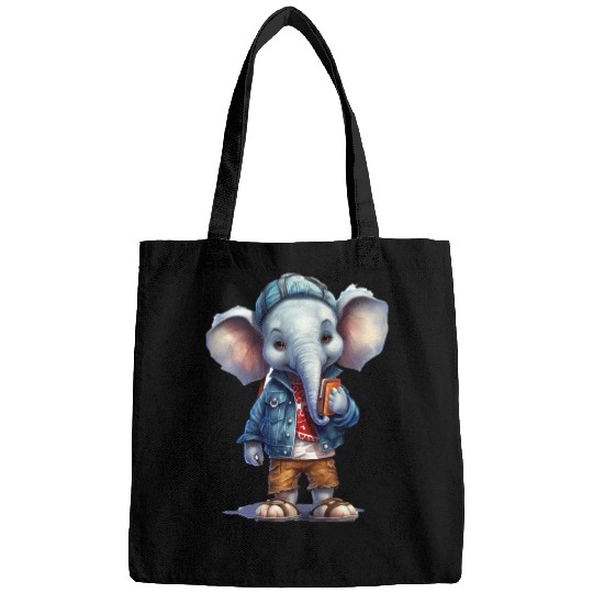 Cute Elephant Cartoon Bags