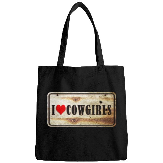 I love cowgirls Bags