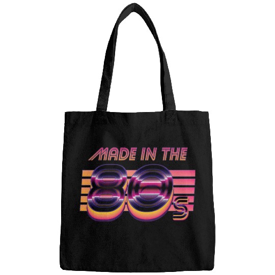 Retrowave Made In The 80s Bags