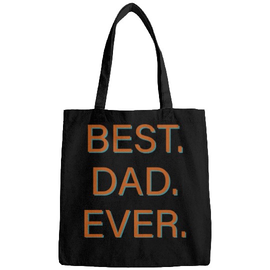 Best Dad Ever hipster Bags