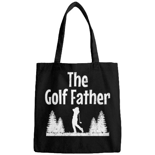 The Golf Father Golfing Golfer Golf Best Dad Ever Bags