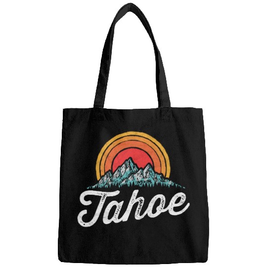 Lake Tahoe Mountain 80s Bags