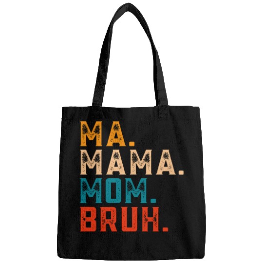 Mama Mommy Mom Bruh Bags Women Mama Tanks.