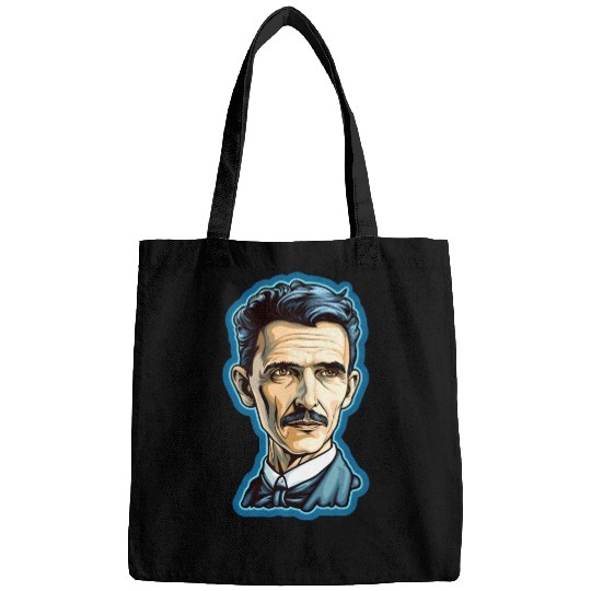 Nikola Tesla Physics Nerd Geek Bags