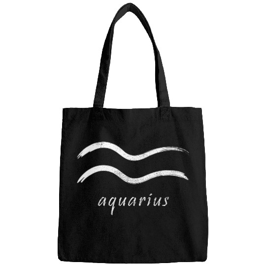 Zodiac Symbol Sign Aquarius Bags