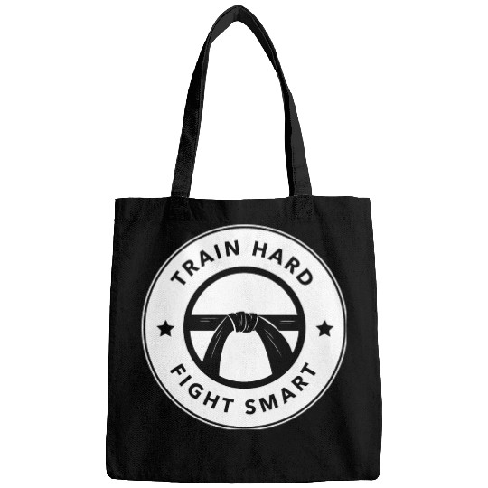 Train hard fight smart Bags