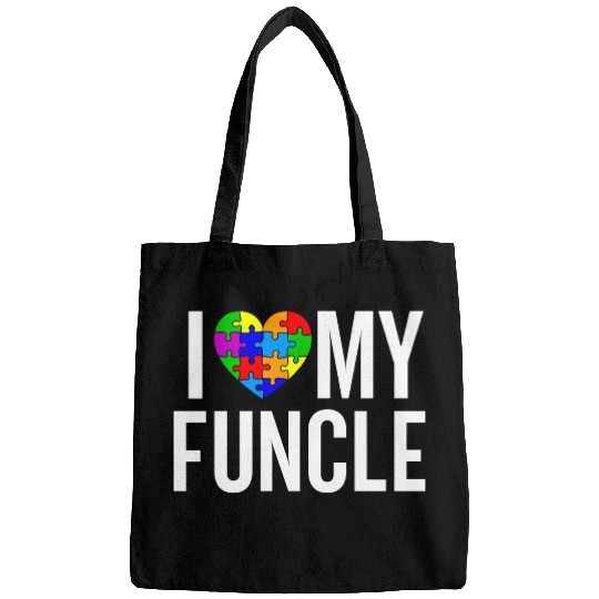 I Love My Funcle Bags