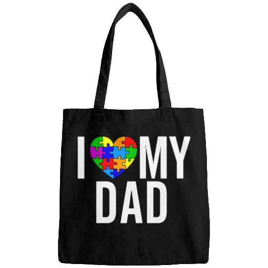 I Love My DAD Bags