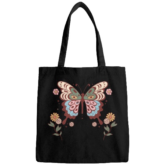 Boho Butterfly Flower Bags