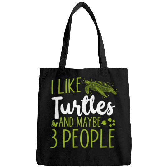 Sea Turtle Tortoise I Like Turtles Bags