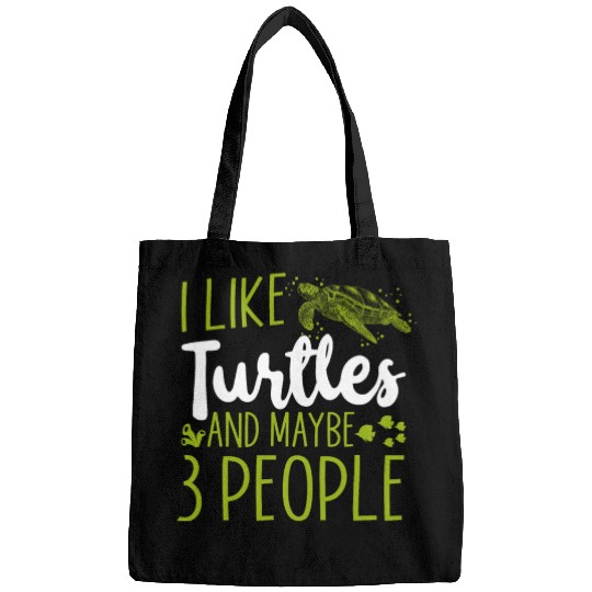Sea Turtle Tortoise I Like Turtles Bags