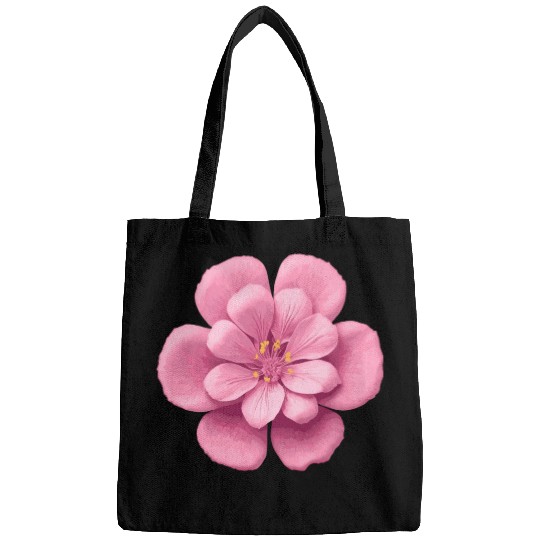Pink Sakura flower Bags