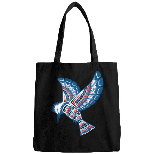 Native American Style Kingfisher Pacific Northwest Bags