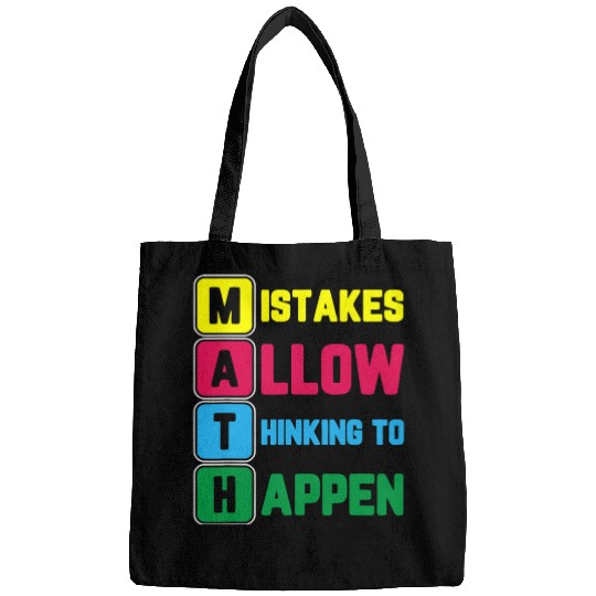 Im Math Teacher Love Math Mistakes Allow Thinking Bags