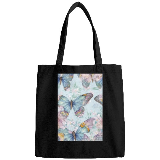repeating patterns tiles flowers Bags