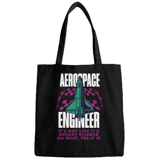 Cool Aerospace Engineer Rocket Scientist Space Bags