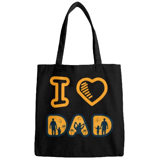 I love my dad Bags
