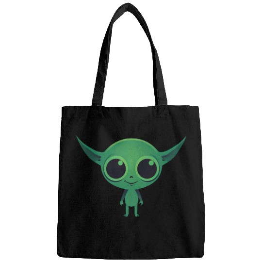 Cute Green Alien Bags