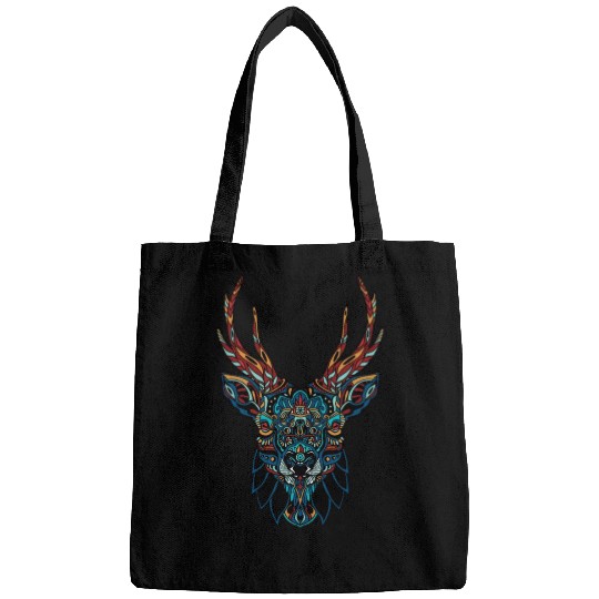 Mandala Deer Bags