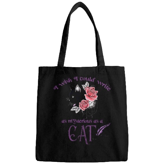 Mysterious Cat Edgar Allan Poe Bags