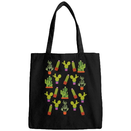 Cactus Succulent Plants Nature Colorful Aztec Bags