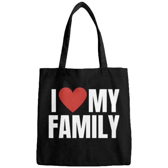 I Love My Family Gathering Reunion Celebration Bags
