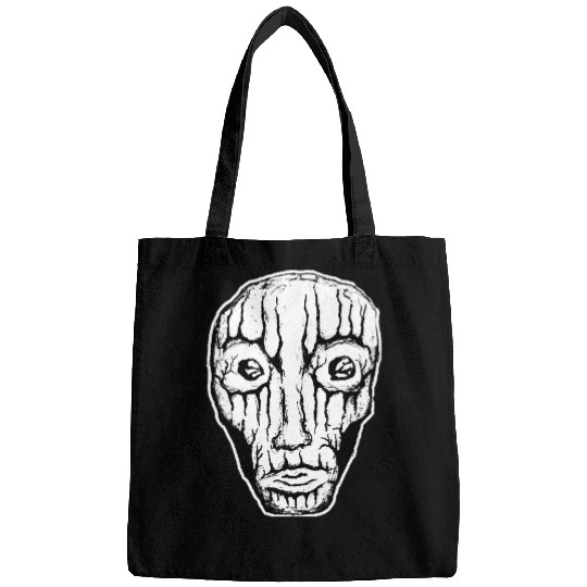 Native Stripper - White Cutout - Black Drawing Bags