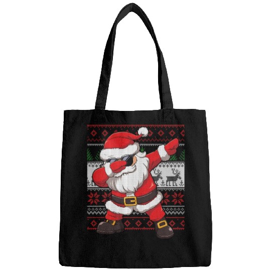 Dabbing Santa Funn Ugly Bags